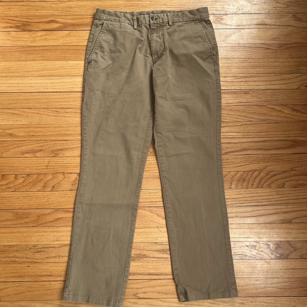 Old navy khaki ultimate straight chino pants